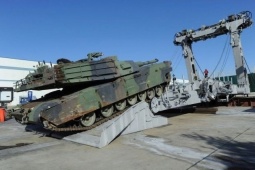 Mỹ triển khai xe tăng Abrams đến Romania