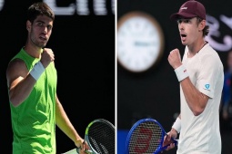 Trực tiếp tennis Alcaraz - De Minaur: So tài không khoan nhượng (Australian Open)