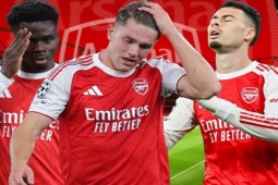 Arsenal khó mơ vô địch với hàng công "hạng 2", ông lớn lo tránh thảm họa Cúp C1 (Clip 1 phút)