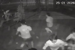 Hỗn chiến giữa đêm khiến một người nhập viện