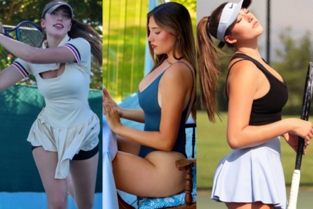Ngắm người đẹp sở hữu vòng 3 "bốc lửa" bậc nhất làng quần vợt thế giới