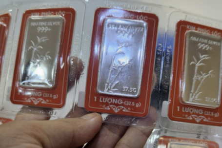 Giá bạc hôm nay 27-1: Bạc Phú Quý vượt 4,3 triệu đồng/lượng