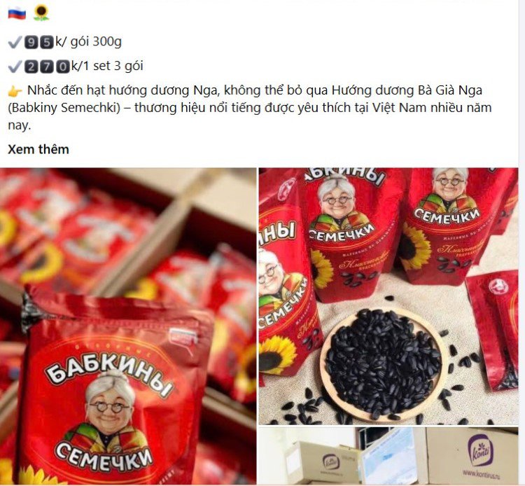 Bánh kẹo Tết không rõ nguồn gốc, chất lượng được bán trên các hội nhóm online