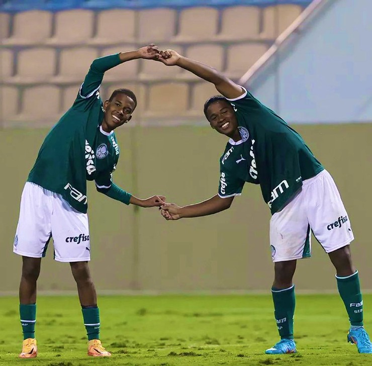 Estevao và Endrick từng là đối tác ăn ý ở cấp độ đội tuyển và CLB Palmeiras