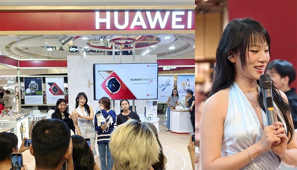 Mỹ Mỹ cho biết cô đã rất ấn tượng với sự thoải mái ngay từ lần đầu đeo thử HUAWEI FreeClip 2, và càng bất ngờ hơn về độ ‘bám tai’ chắn chắn của sản phẩm này khi tham gia mini game tương tác cùng người hâm mộ