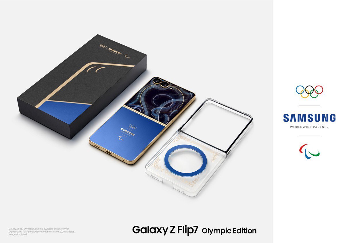 Galaxy Z Flip7 phiên bản Olympic.