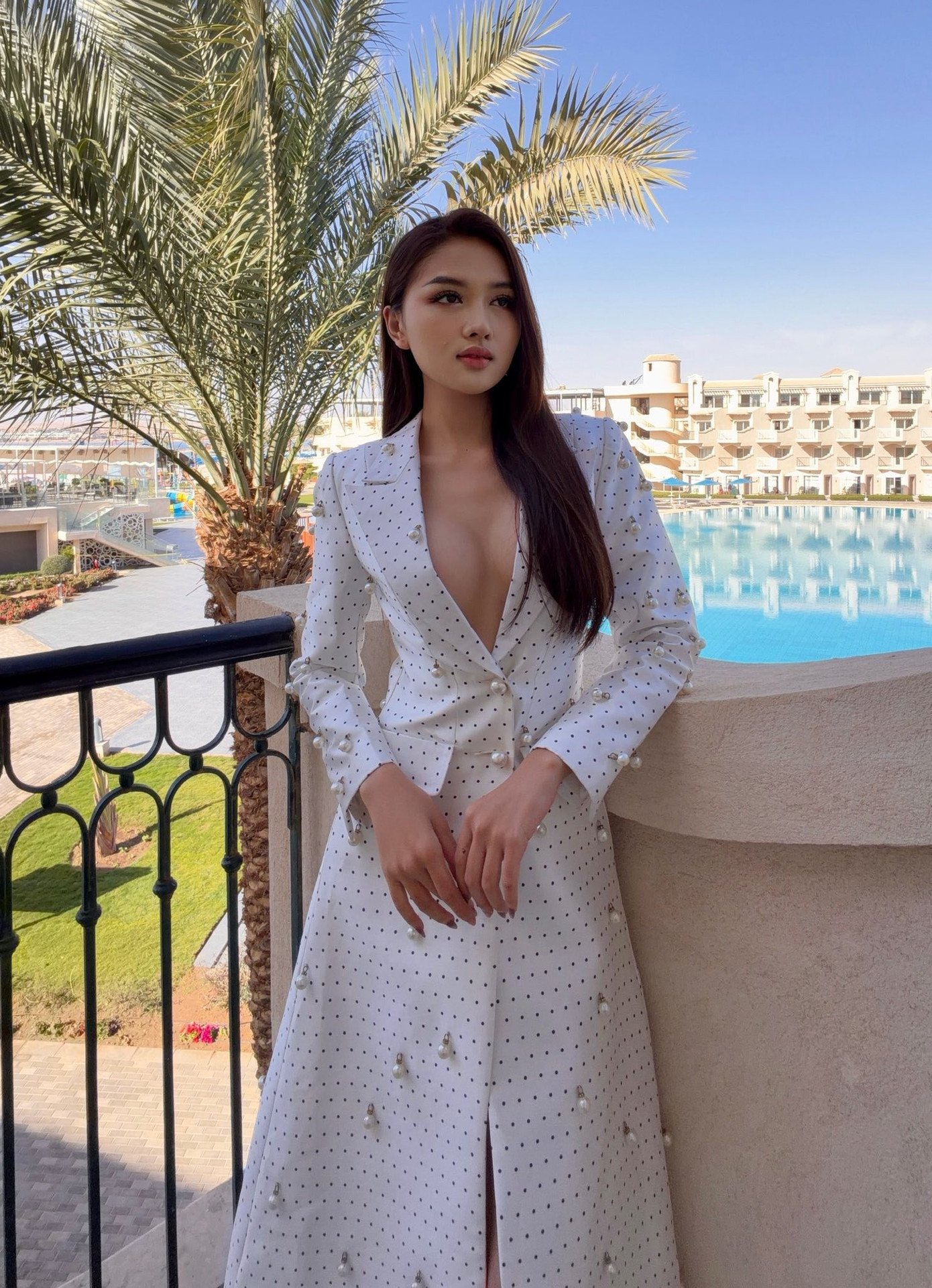 Sau hai tuần tranh tài tại Ai Cập, Á hậu Thu Ngân cùng 53 thí sinh đang bước vào những hoạt động cuối cùng trước khi diễn ra chung kết ngày 29/1. Với những sự thể hiện ấn tượng, Thu Ngân đang được đánh giá nằm trong nhóm thí sinh tiềm năng của khu vực châu Á - Thái Bình Dương.