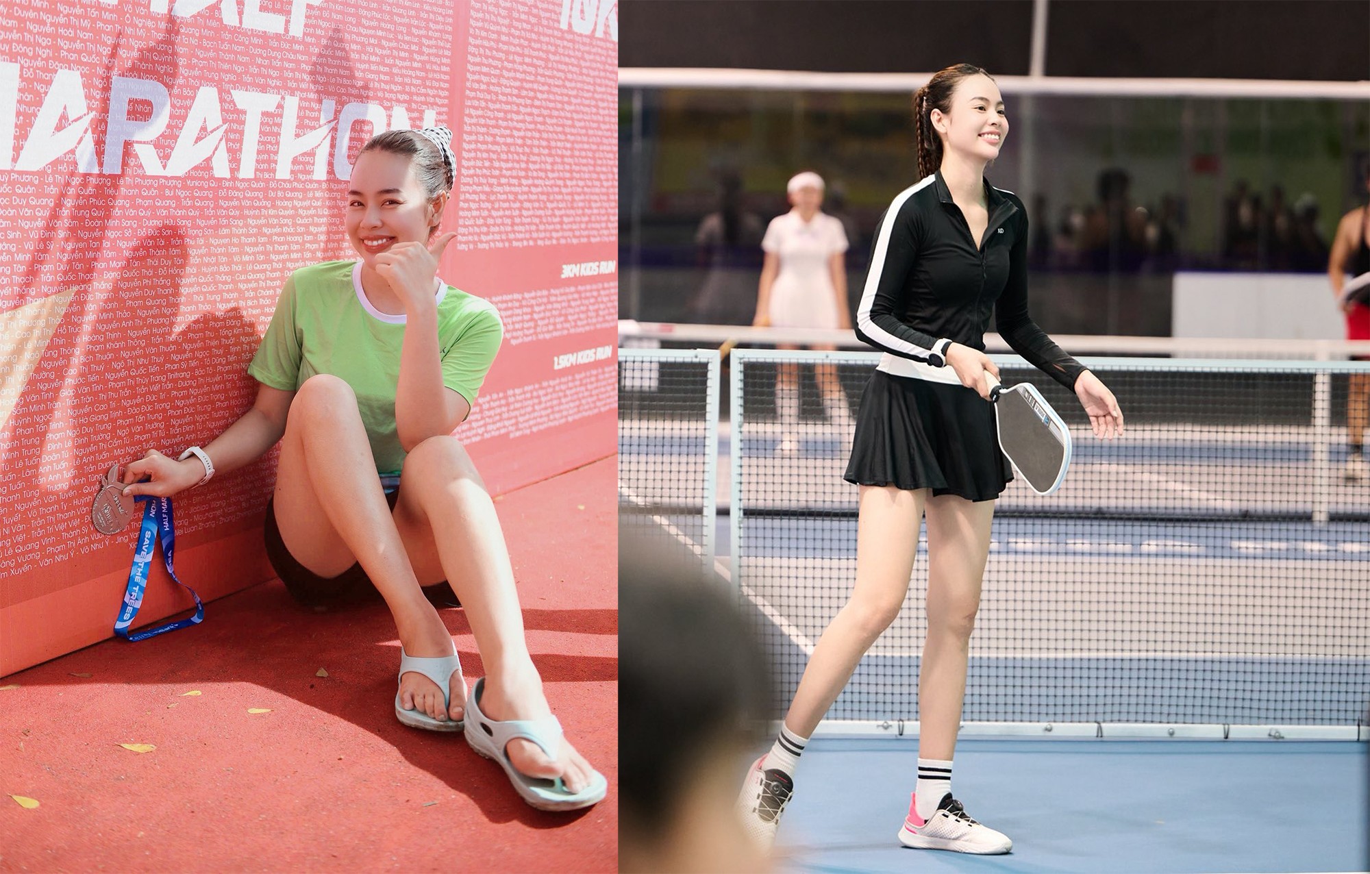 Được biết đến là một người đẹp giàu năng lượng và đề cao sự kỷ luật trong cả công việc lẫn thể thao, Ánh Vương cho biết thời gian nghỉ Tết, cô sẽ tự thả lỏng cho bản thân.