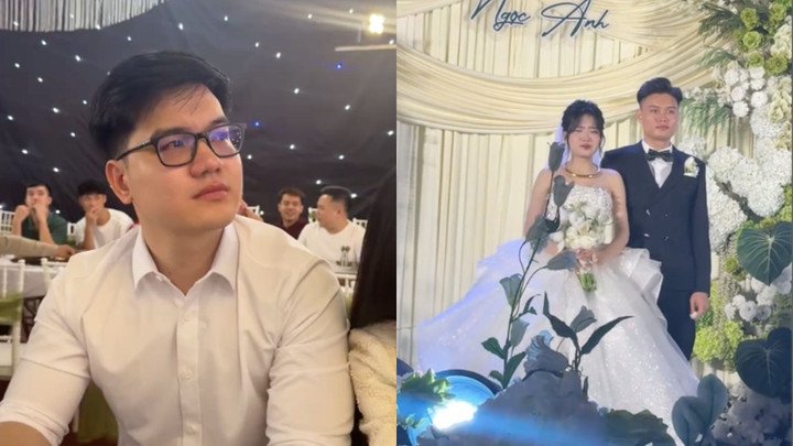 Anh trai không khỏi xúc động khi chứng kiến em gái mình trưởng thành. (Ảnh chụp màn hình)