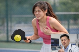 Phái đẹp chơi pickleball bị vỡ "vòng 1": Bác sĩ lên tiếng, cần chú ý điều đặc biệt
