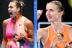 Đỉnh cao tennis bán kết Australian Open: Sabalenka - Rybakina phô diễn đẳng cấp