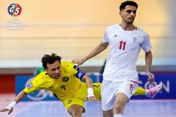 Video bóng đá ĐT futsal Iran - Malaysia: Sai lầm đáng trách, "Nhà vua" ra oai (Vô địch châu Á)