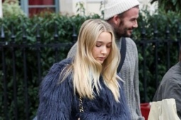 Con gái David Beckham dát hàng hiệu dạo phố