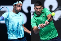 Video tennis Djokovic - Musetti: 2 set địa chấn, kết cục ngỡ ngàng (Australian Open)