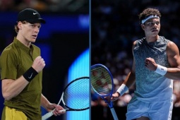 Trực tiếp tennis Shelton - Sinner: Áp đảo thành tích đối đầu (Australian Open)