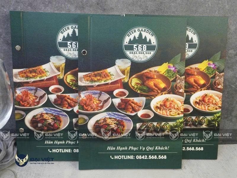 InNhanhso1 – Đơn vị chuyên thiết kế và in menu cho nhà hàng, spa và dịch vụ - 2