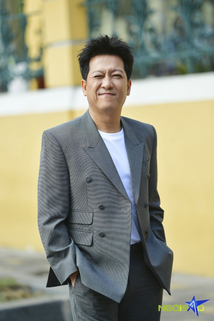 Trường Giang tiết lộ anh may bộ suit theo mẫu trang phục của một ngôi sao điện ảnh Hàn Quốc mà anh yêu thích.