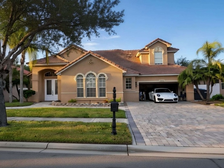 Căn biệt thự Dương Triệu Vũ rao bán. Ảnh: FBNV