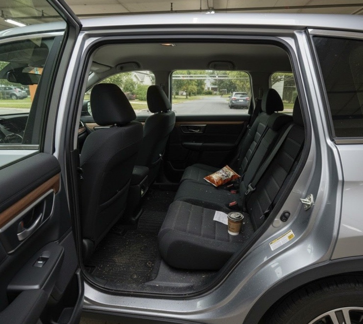 Rửa xe sạch sẽ, đổ đầy bình xăng là phép lịch sự tối thiểu khi mượn ô tô. Ảnh minh hoạ tạo bởi AI