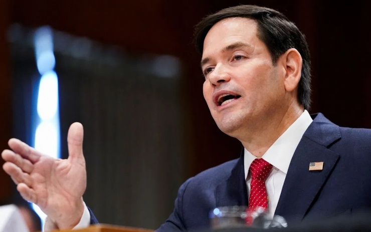 Ngoại trưởng Mỹ Marco&nbsp;Rubio. Ảnh: Reuters