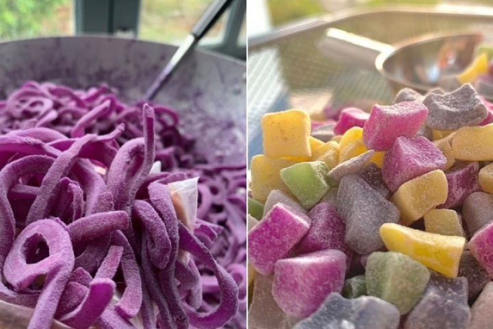 Mẹ Vũng Tàu bày cách làm mứt dừa dẻo ngon, đẹp mắt