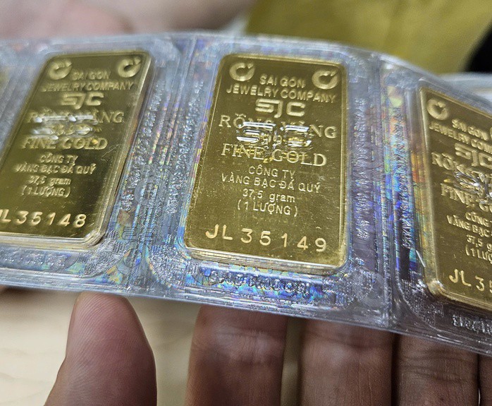 Giá vàng trong nước lên mốc đỉnh mới
