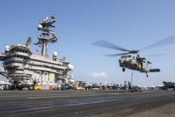 Tàu sân bay Mỹ áp sát Vịnh Ba Tư, Iran sẵn sàng tung đòn đáp trả?