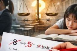 Sửa điểm học sinh: Khi cán cân liêm chính bị bẻ cong