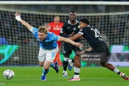 Video bóng đá Napoli - Chelsea: 5 bàn rượt đuổi, rực rỡ Pedro - Palmer (Cúp C1)