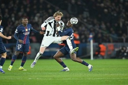 Video bóng đá PSG - Newcastle: Bất ngờ cuối hiệp 1, chủ nhà hú vía (Cúp C1)