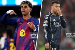 Yamal xô đổ kỷ lục của Mbappe: Thần đồng Barca viết lại lịch sử Cúp C1