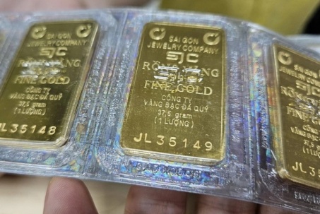 Sáng 29-1, tăng sốc, giá vàng miếng SJC vượt 190 triệu đồng/lượng