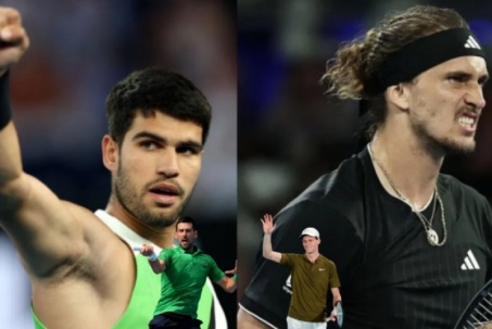 Đỉnh cao tennis bán kết Australian Open: Alcaraz - Zverev cân não, Djokovic khổ chiến Sinner