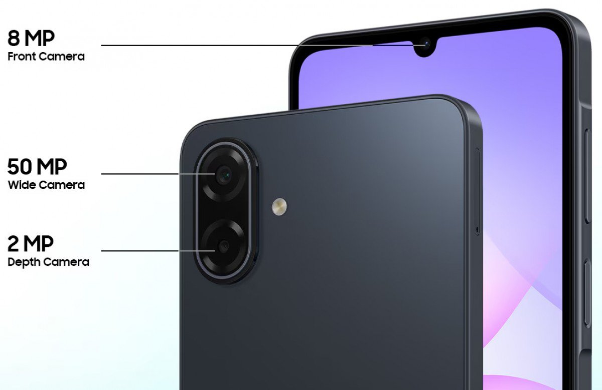 Cụm camera trên&nbsp;Galaxy A07 5G.