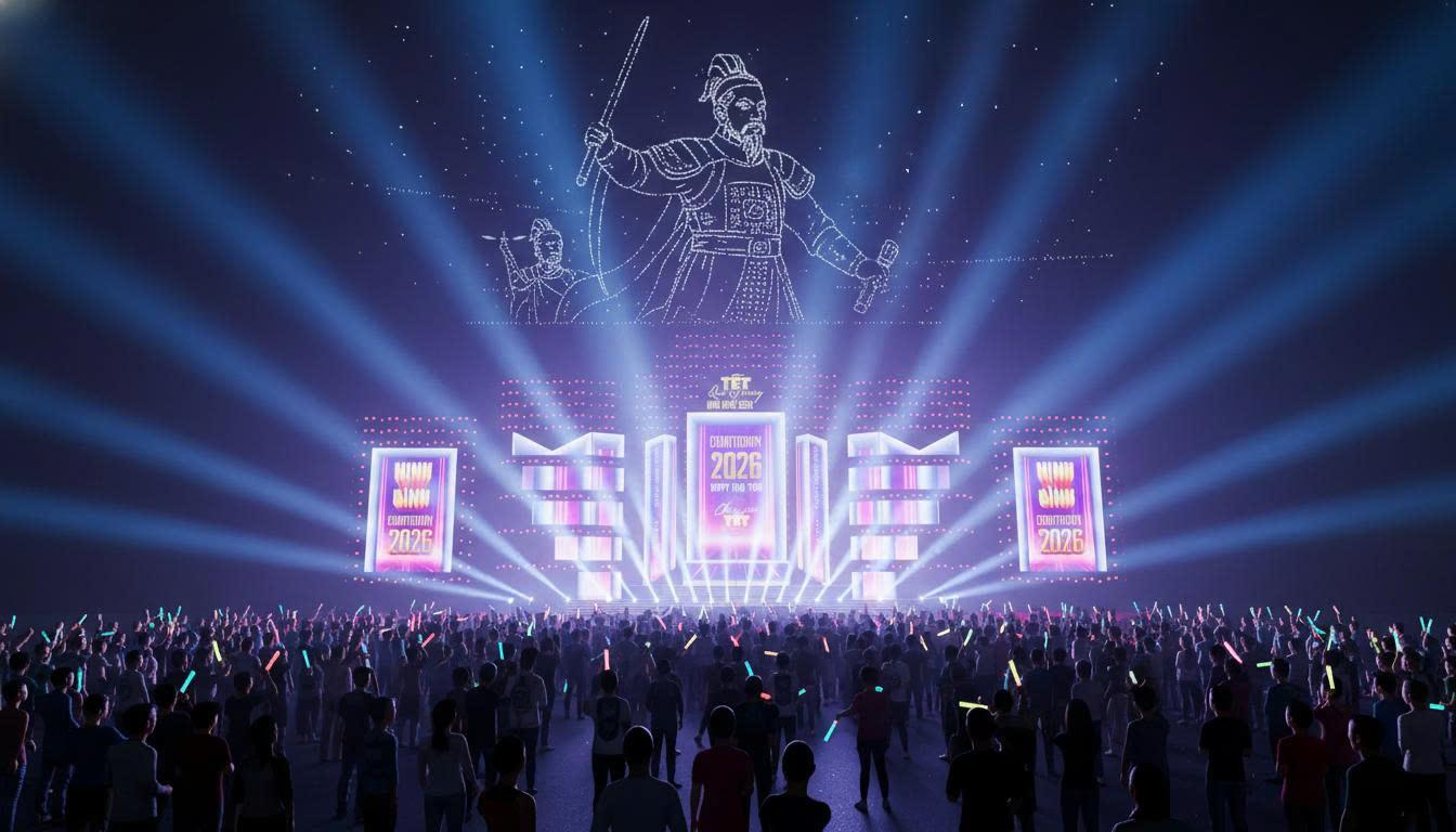 Chương trình nghệ thuật “Tết quê hương - Ninh Bình 2026” hứa hẹn mang đến một hành trình trải nghiệm đa giác quan cho người dân và du khách đến Hà Nam trong đêm giao thừa.