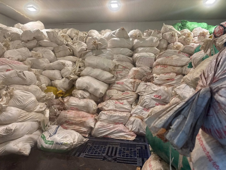 Hà Nội: Thu giữ hơn 60 tấn lòng lợn không rõ nguồn gốc tại kho đông lạnh - 2