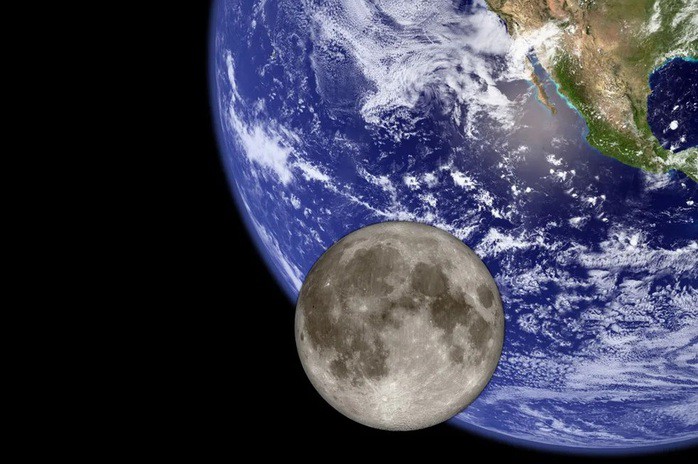 Trái Đất chỉ có một mặt trăng - tức vệ tinh tự nhiên - duy nhất được xác nhận, nên thiên thể này "độc quyền" tên gọi "Mặt Trăng" - Ảnh: NASA