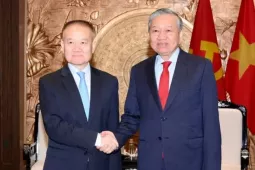 Tổng Bí thư Tô Lâm tiếp Đặc phái viên của Tổng Bí thư, Chủ tịch Trung Quốc Tập Cận Bình