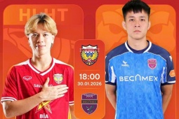 Trực tiếp bóng đá Hà Tĩnh - Becamex TP.HCM: Lợi thế thành tích đối đầu (V-League)
