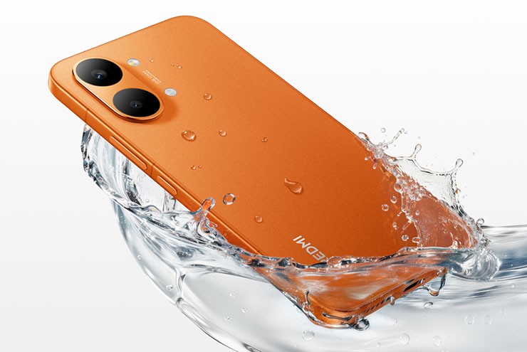 Điện thoại đạt chuẩn chống nước cao.