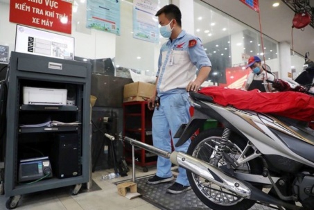 Hơn 70 triệu xe máy phải kiểm định khí thải từ 1/7, hạ tầng công nghệ nào đáp ứng?