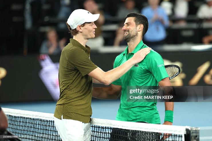 Djokovic cắt chuỗi 5 trận toàn thua Sinner