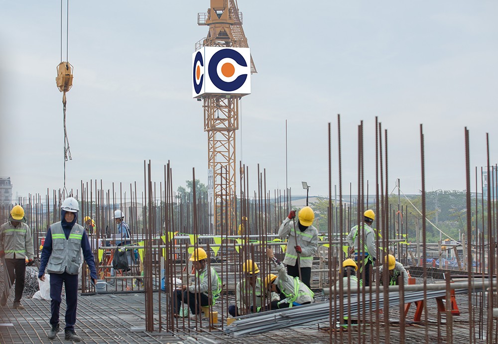 Dự án The Win City đảm bảo pháp lý, công trường dự án được Tổng thầu xây dựng Central trực tiếp chỉ huy và giám sát - Nguồn: Thắng Lợi Group