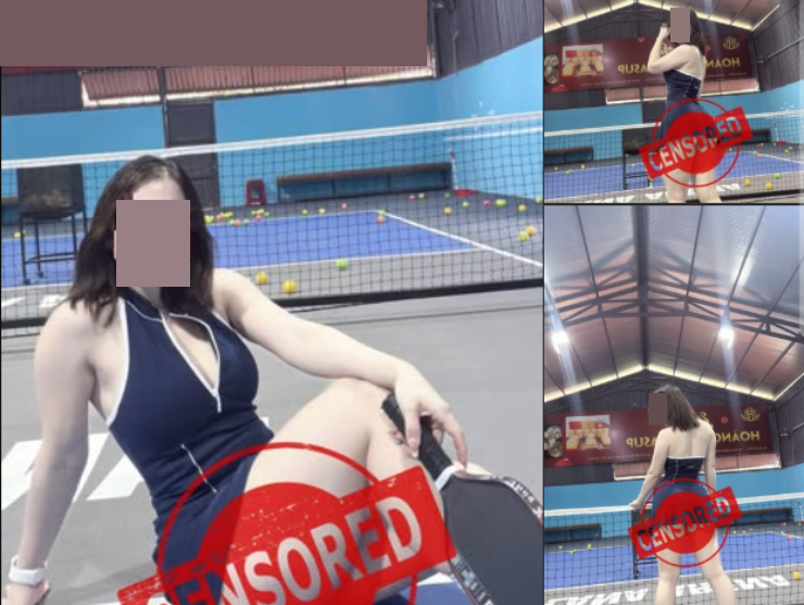 Hình ảnh về cô gái gây "bão" cộng đồng pickleball Việt Nam