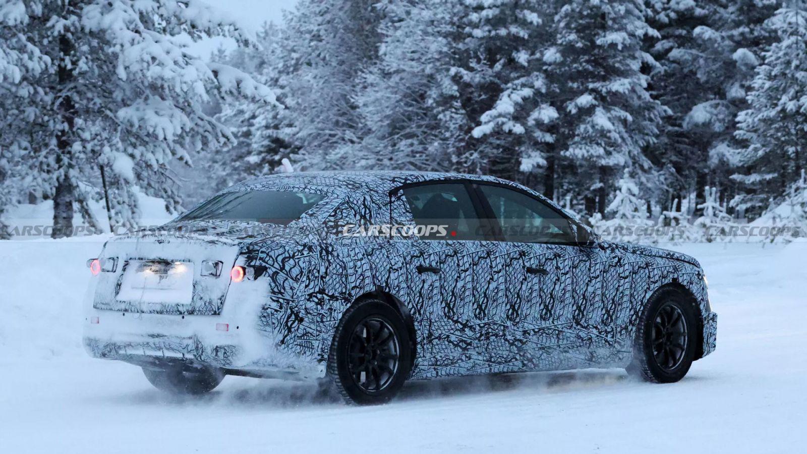 Xe có thể được trang bị pin dung lượng khoảng 94 kWh và công suất động cơ lên đến 483 mã lực.