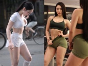 Hot girl Trang Lê vóc dáng nóng bỏng, chạy bộ xuyên Tết để "phá đảo" các giải chạy
