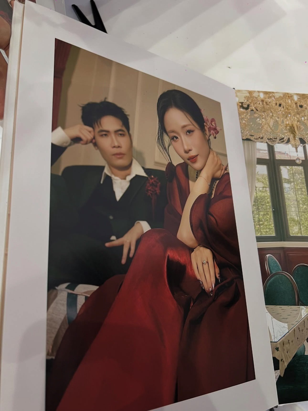 Hình ảnh trong đám cưới Phúc Du.