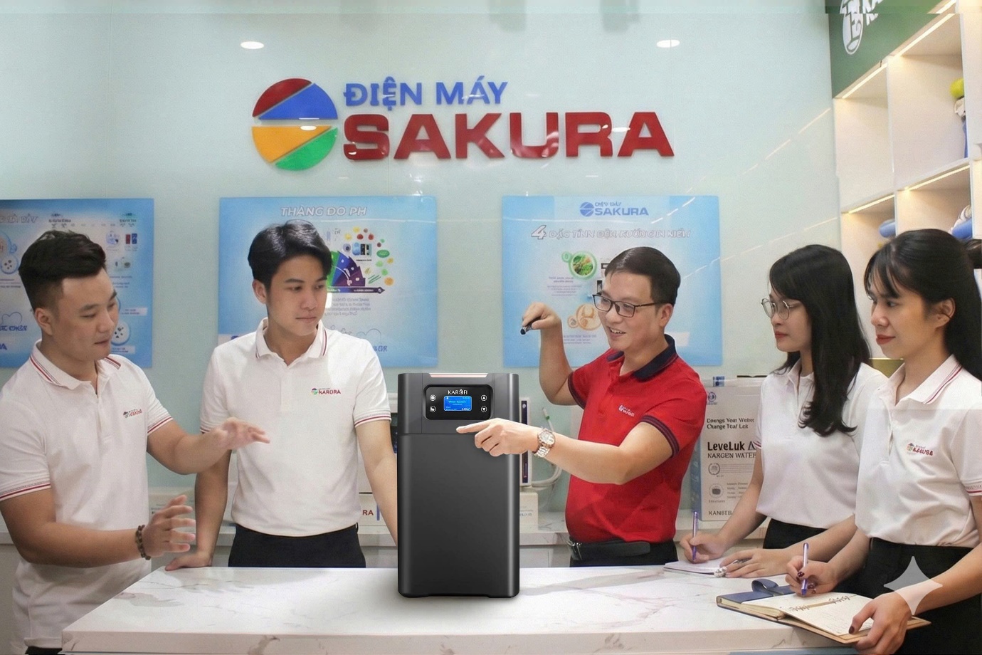 Điện máy Sakura đồng hành cùng thương hiệu Karofi đem giải pháp lọc tổng tới cho khách hàng