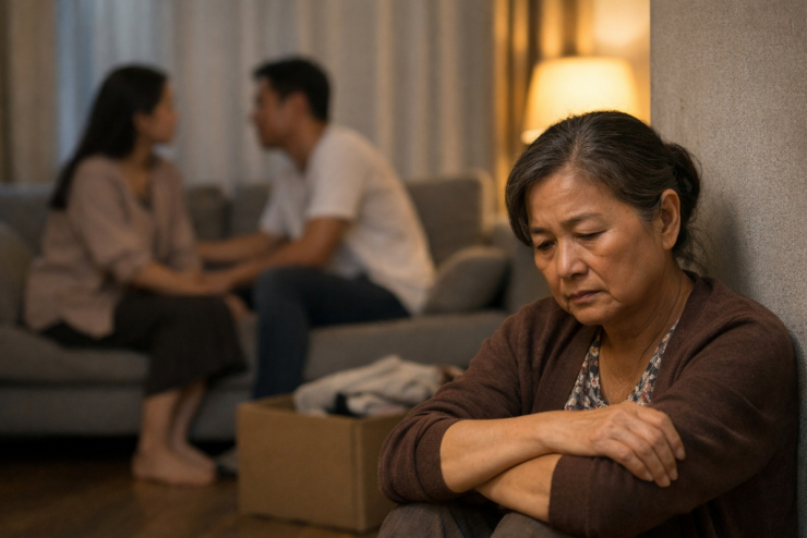 Tôi thương mẹ quá nhưng cũng không biết phải làm sao để dung hòa. (Ảnh minh họa: AI)