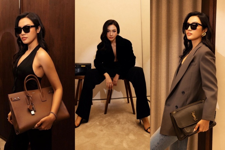 Thủy Tiên còn tham gia các chiến dịch quảng cáo, là gương mặt được nhiều thương hiệu thời trang mời hợp tác.